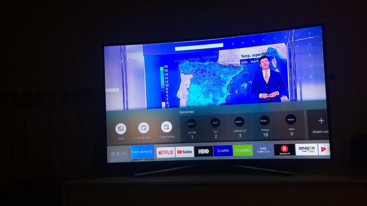 Cómo Ordenar Los Canales En Un Smart Tv Samsung Ku6500 Youtube