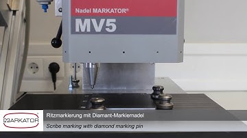 Markator MV5 VU2 Scribe Marking