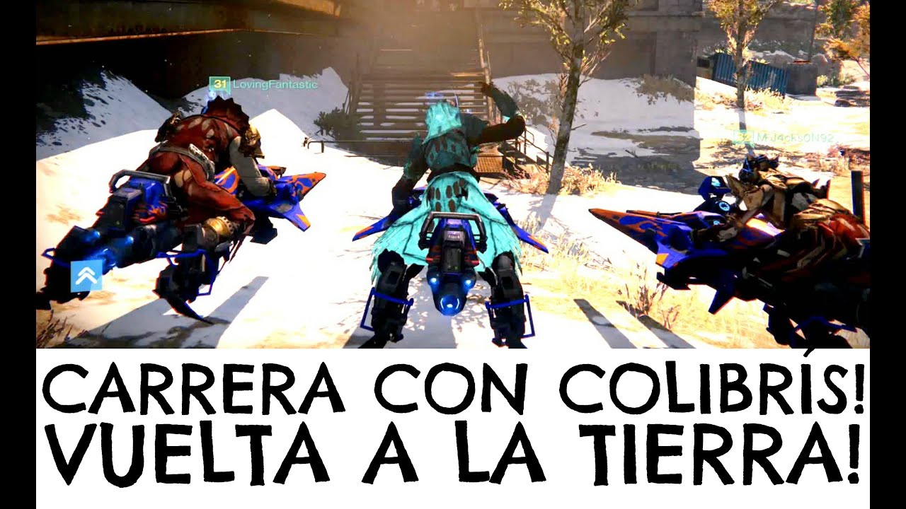 Destiny | CARRERA DE COLIBRÍS - VUELTA A LA TIERRA! - YouTube