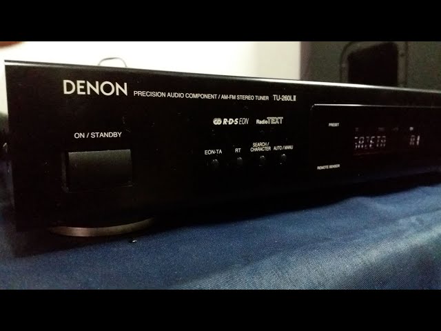 DENON ラジオチューナー TUNER シルバー sddefault.jpg