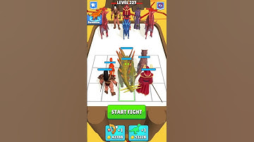 Merge Master:- Dinosaur Fusion Gameplay Walkthrough Levels #227 (iOS Android) #shortsvideos