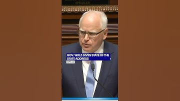 Gov. Tim Walz gives State of the State address
