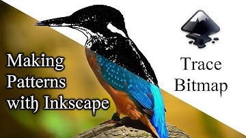 Quick Trace Patterns in Inkscape - Trace Bitmap