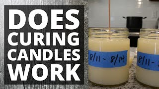 Do you need to cure your soy candles? Is it BS or not?