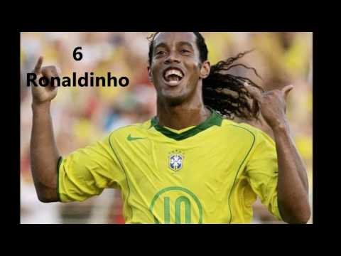 I 10 migliori giocatori brasiliani di tutti i tempi.