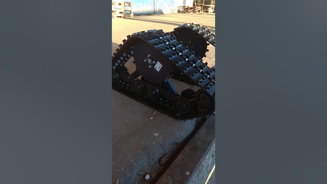 Гусеницы для мотоблока Рысь (Печенег М220) - YouTube