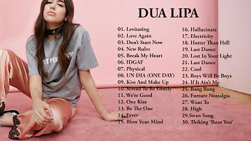DuaLipa Full Album 2022 - DuaLipa Best Songs 2022