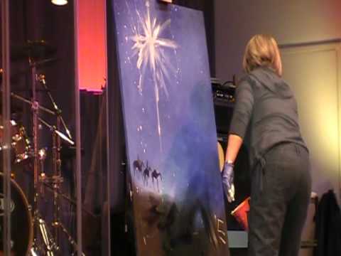 Edge Community Church - Robin Lewis painting