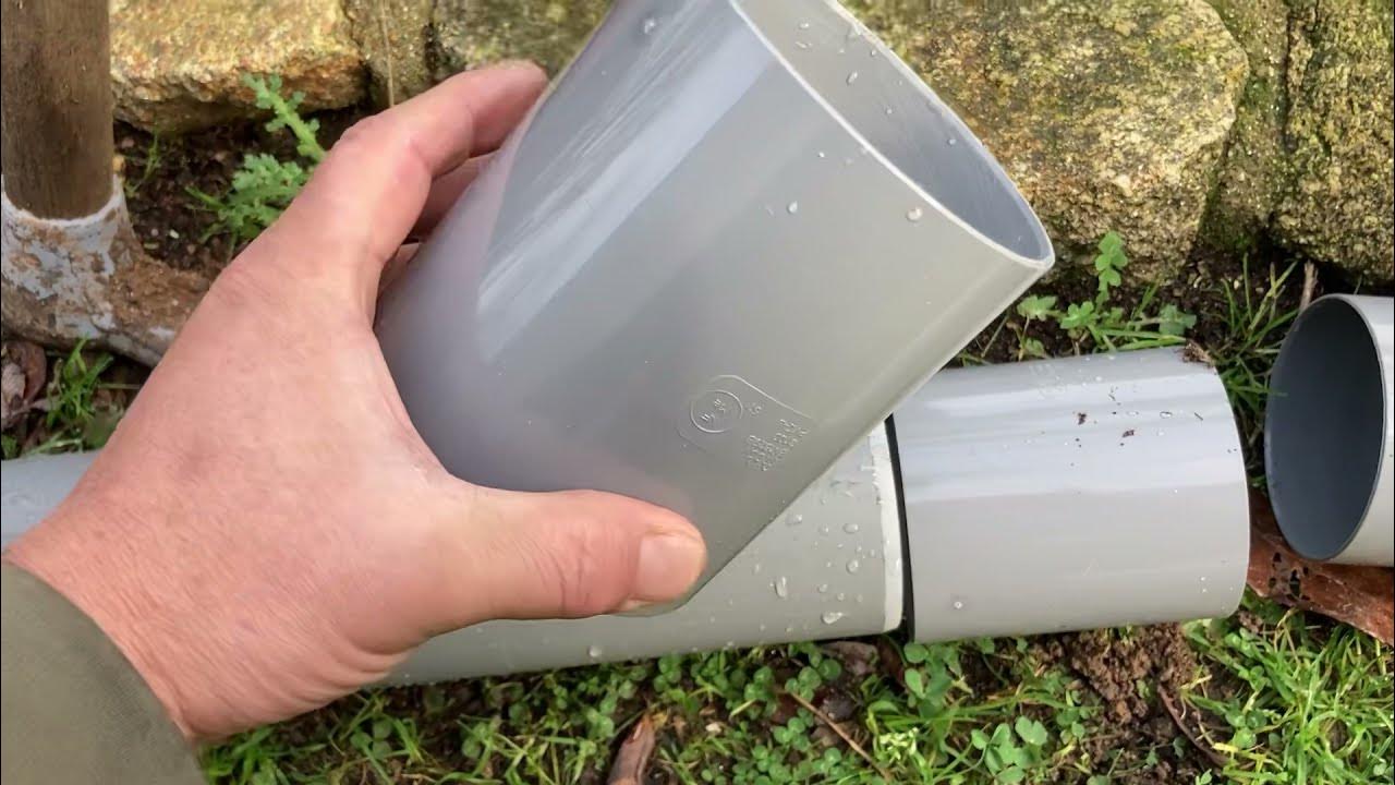 Comment réparer tuyau pvc évacuation eaux usées racines canalisations bouchées (déboucher