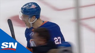 Islanders Score Tic-Tac-Toe Goal Just Seconds Into Game Vs Blue Jackets