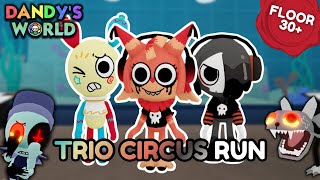 TRIO EMO CIRCUS RUN (FLOOR 30 ) | Dandy’s World Roblox