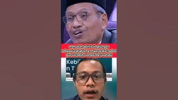 menuduh aktivis lingkungan sebagai wahabisme, masyarakat sebut gus ulil lebih wahabi dari wahabi