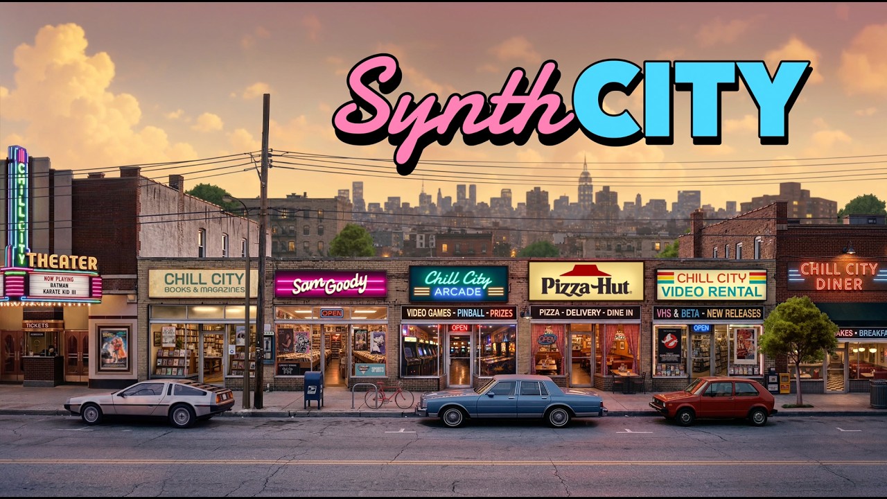 Watch 🎹 Synth City | A Nostalgic Friday Night In The 80s Ambiance | Retro Synthwave & Retrowave Vibes on YouTube Watch 🎹 Synth City | A Nostalgic Friday Night In The 80s Ambiance | Retro Synthwave & Retrowave Vibes on YouTube