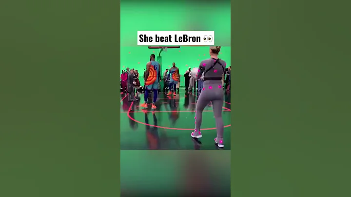 She beat LeBron in a shooting contest and got a signed basketball from him 🙌 (via @nicolekornet) - DayDayNews