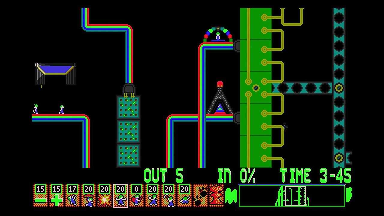 Lemmings Plus III [Timid 04]: Secret Level