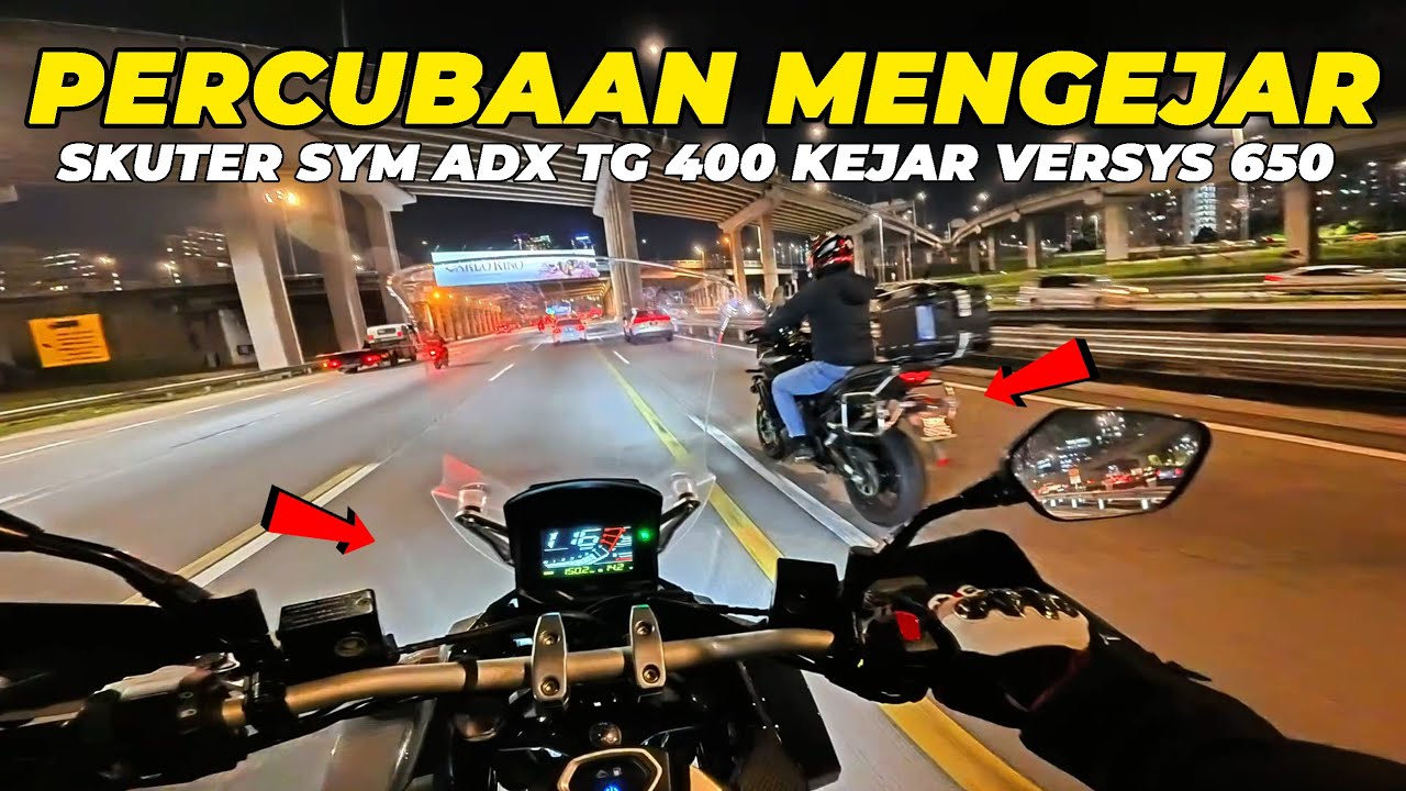 TOP SPEED SKUTER BERANTAI DENGAN CC BESAR  | ADX TG 400