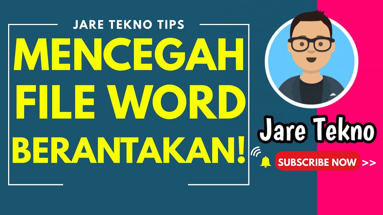 Cara mencegah dokumen word berantakan jika dibuka di komputer lain