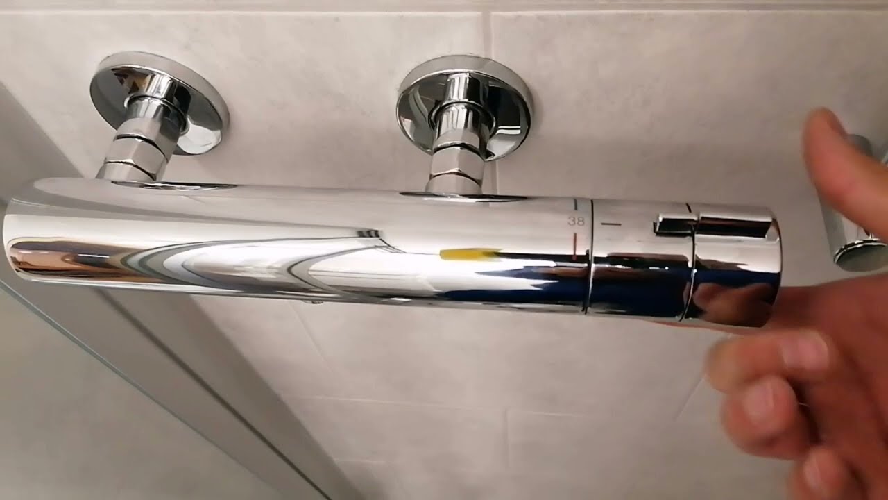 Miscelatore Termostatico Doccia SCHÜTTE London - Cromo, Antiscottatura 38°C, Facile Installazione - Foto 2