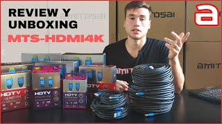 La linea HDMI PREMIUM de Amitosai. Hacemos el Unboxing! by AMITOSAI 335 views 1 year ago 7 minutes, 23 seconds