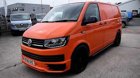VOLKSWAGEN TRANSPORTER T32 T6 150 BHP SPORTLINE STYLE ORANGE IDEAL CAMPER