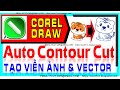 Plugin CorelDRAW X5-2025 Auto Contour Cut | Tạo Viền Ảnh &amp; Vector Hàng Loạt Siêu Nhanh