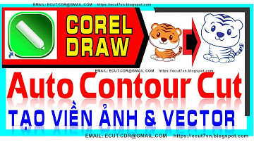 Plugin CorelDRAW X5-2025 Auto Contour Cut | Tạo Viền Ảnh & Vector Hàng Loạt Siêu Nhanh