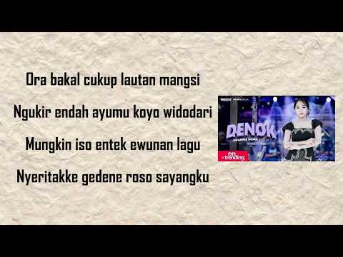 DENOK - Difarina Indra Adella ( Official Liryc Video )