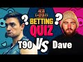 T90 vs Dave - AoE2 Betting Quiz Show