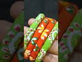 Fabric bangles #new #diy #art #craft #handmade #bangles #cottonfabric#fabric#yellow#green#red#white