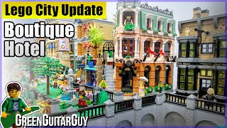 Boutique Hotel Lego City Update 27- GreenGuitarGuy @GreenGuitarGuy