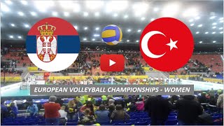 🔴 SERBIA - TURKEY. LIVE HD. EUROPEAN VOLLEYBALL CHAMPIONSHIPS - WOMEN. (ONLY SUBSCRIBERS)