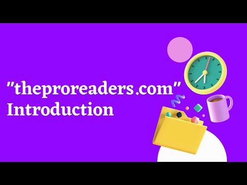 theproreaders.com introduction