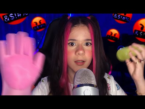 ESSE ASMR FOI FEITO NA BASE DO 😡 ÓDI0 😡