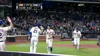 2012/04/25 Wright's two-run shot