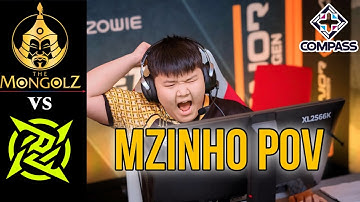 Mzinho POV YaLLa Compass 2024 | GRAND FINAL | CS2 TheMongolz vs NIP