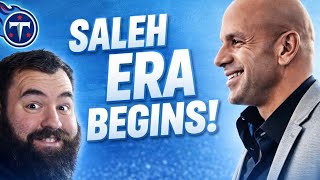 LIVE REACTING TO ROBERT SALEH'S INTRODUCTION PRESS CONFERENCE WITH THE TITANS