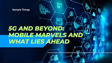 Unleashing the Power of 5G: Revolutionizing Mobile Communications.