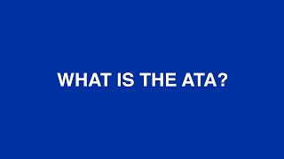 Beginning Teachers Video Series #1 - What is the ATA?