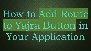 How to Add Route to Yajra Button in Your Application