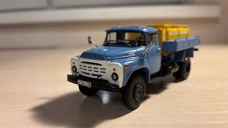 видео: Автоистория, модель грузовика ацжр(на базе ЗиЛ 130)  картинка: Автоистория, модель грузовика ацжр(на базе ЗиЛ 130)