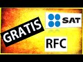 RFC Como sacar el RFC por internet con la CURP - 2019 - 2018 GRATIS 🆗🆗🆗