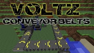 Minecraft Voltz - Conveyor Belts and EMP Towers