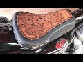 custom motorcycle seat. フルベック /姫路レザー