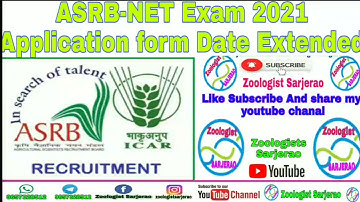 ASRB-NET Exam 2021 Application Form Date Extended Big News