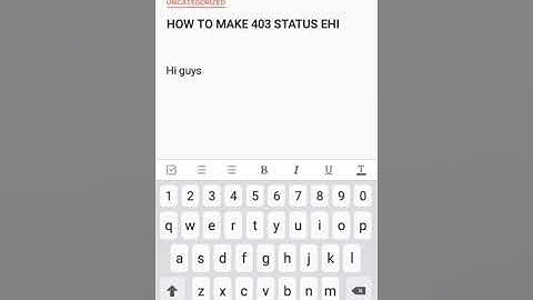 How to make 403 status Ehi for Injector . Default Apn (GlobeTm)