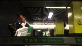 【雌伏荃線】港鐵 TWL M-Train (A205) 行車片段 (金鐘至旺角)