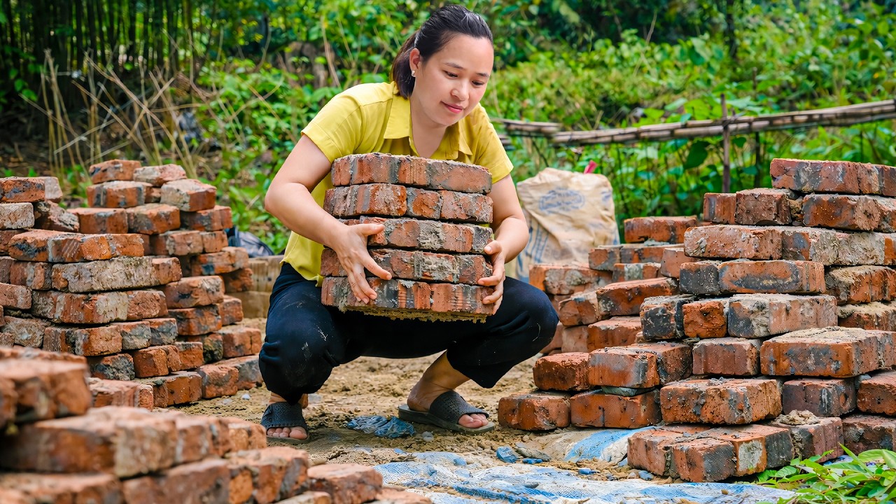 Renovasi Rumah Lama – Membangun Tiang Penyangga & Memasak Makan Siang untuk Para Pekerja