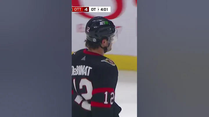 DeBrincat's 2nd of the night is the OT winner!
