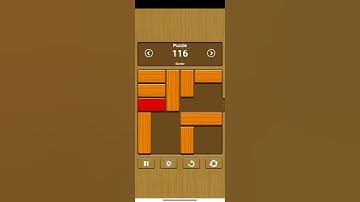 Unblock me game. Level 116