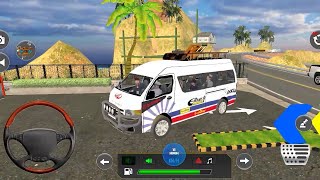 Mini bus simulator vitnam 3D - bus simulator Indonesia gample - Android gameplay screenshot 3